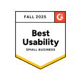 Fall 2025 - Best Usability - Small Business