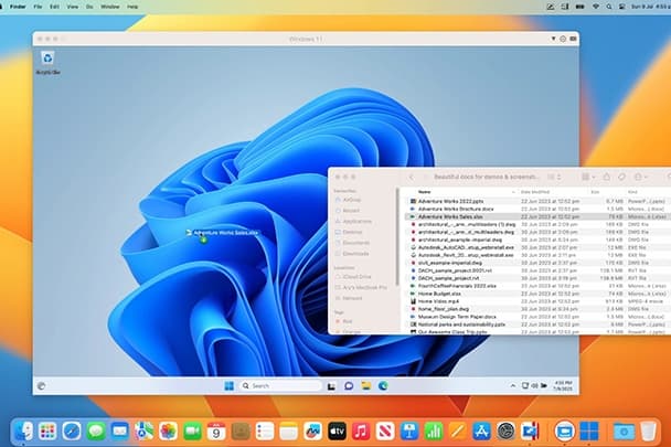 Parallels Desktop 20 : Drag and Drop Video